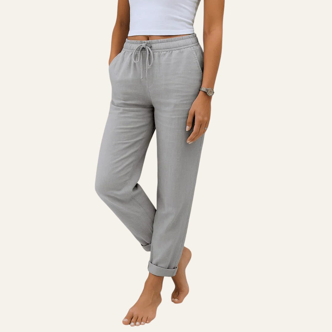 PANTALONES DE LINO PARA VERANO