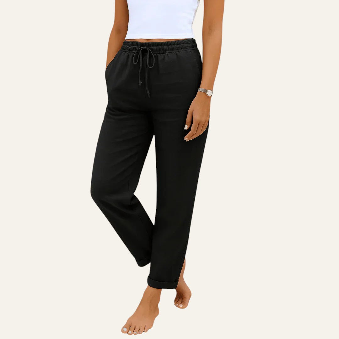 PANTALONES DE LINO PARA VERANO