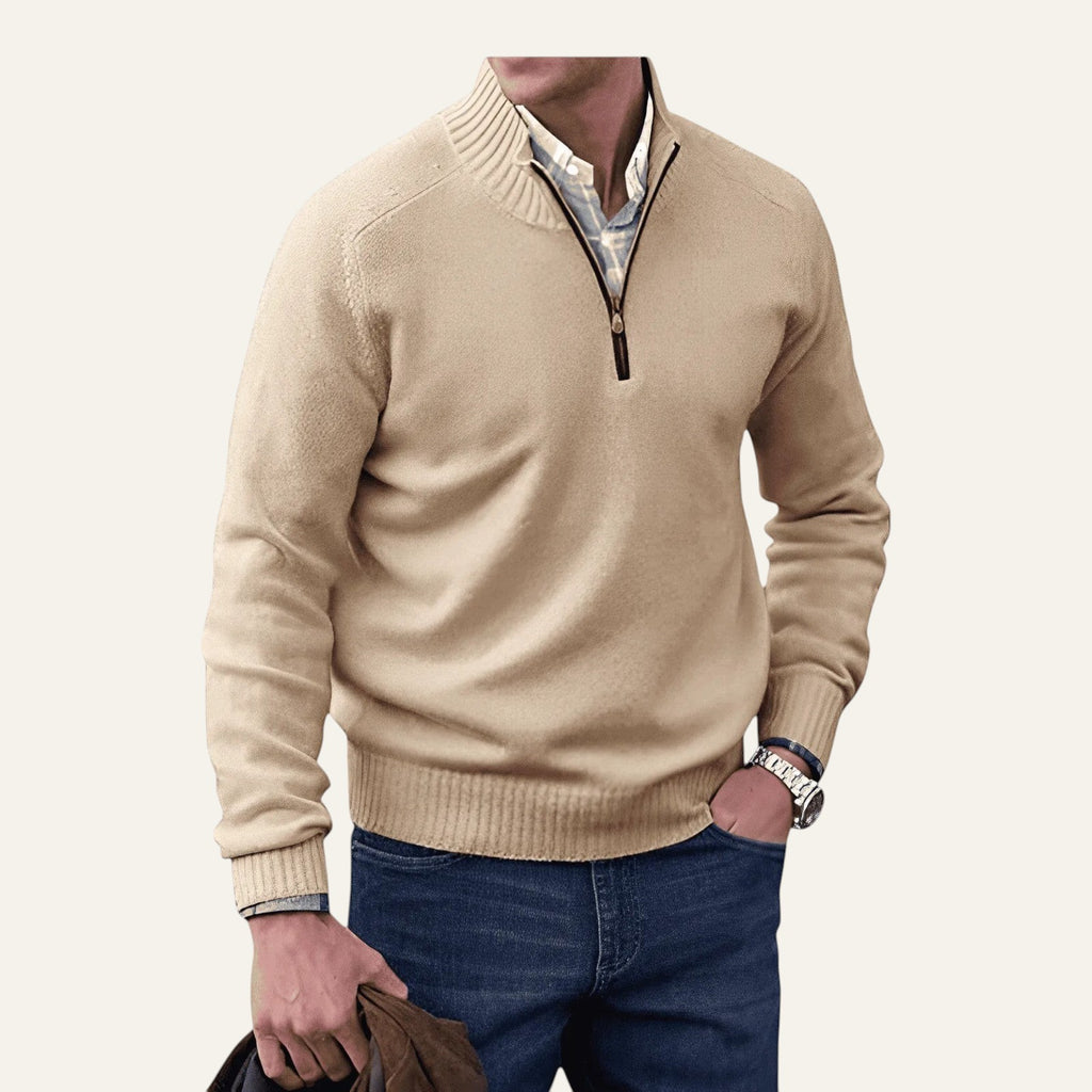 JERSEY HALF ZIP