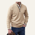 JERSEY HALF ZIP