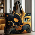 Bolso Artesanal Gato Místico