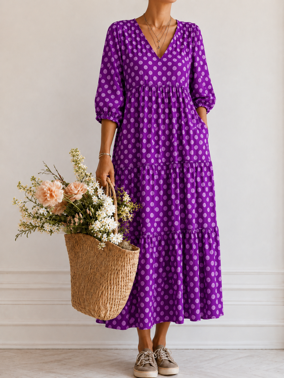 Olivia | Vestido bohemio de verano