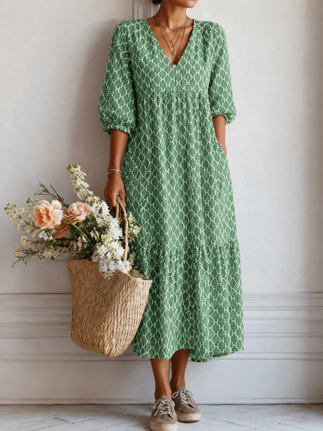 Olivia | Vestido bohemio de verano