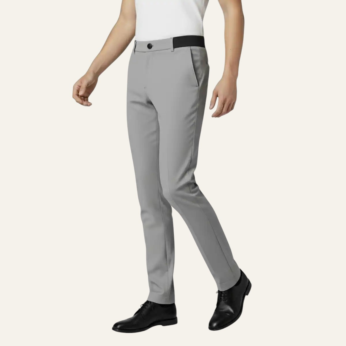 PANTALONES CÓMODOS CON TEJIDO ELÁSTICO