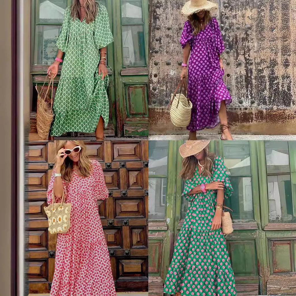 Olivia | Vestido bohemio de verano