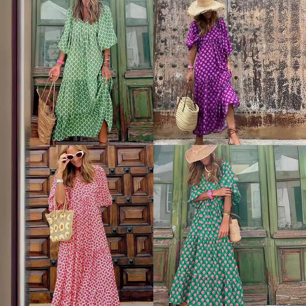 Olivia | Vestido bohemio de verano