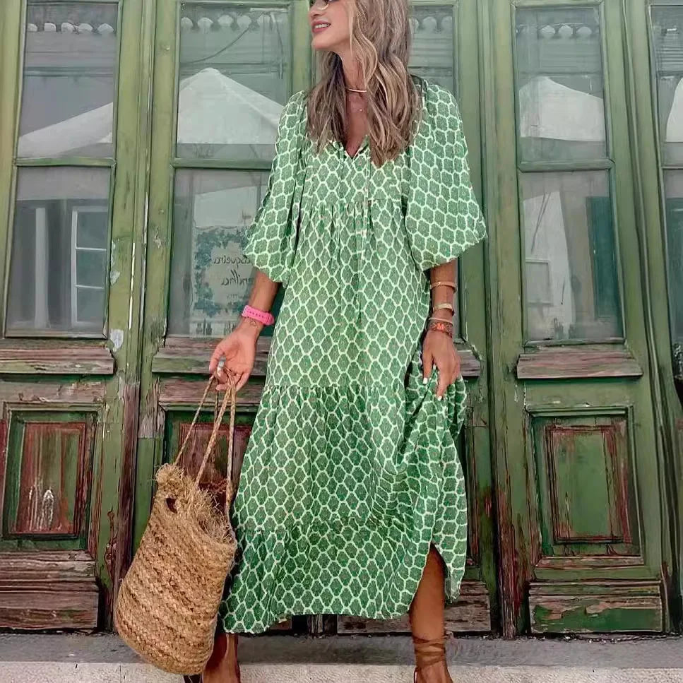 Olivia | Vestido bohemio de verano