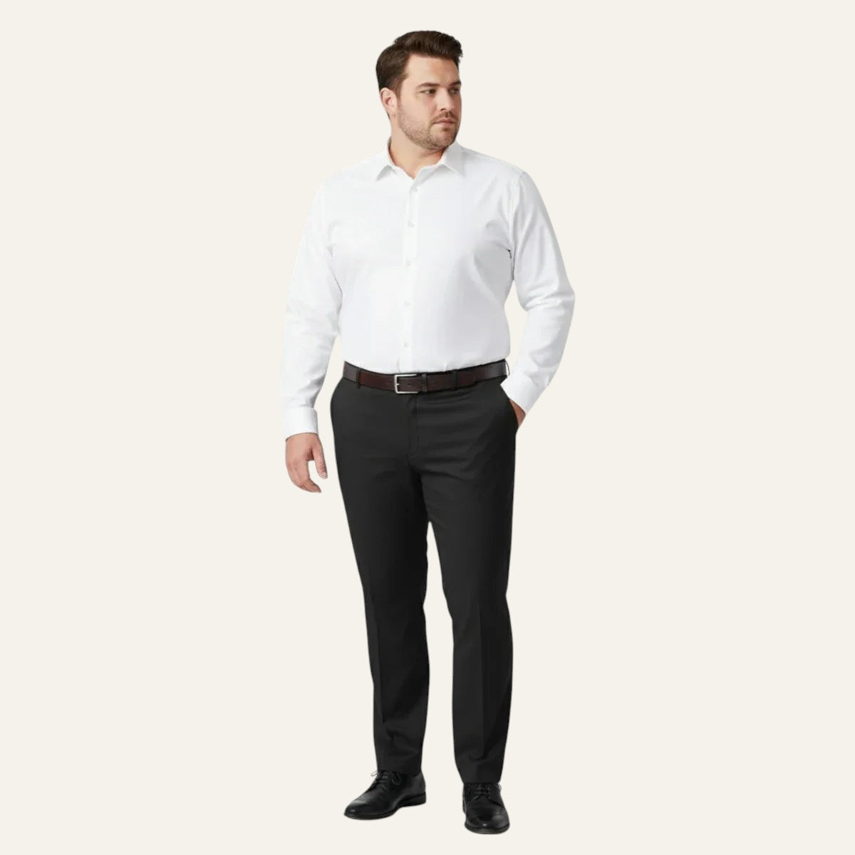 PANTALONES CÓMODOS CON TEJIDO ELÁSTICO