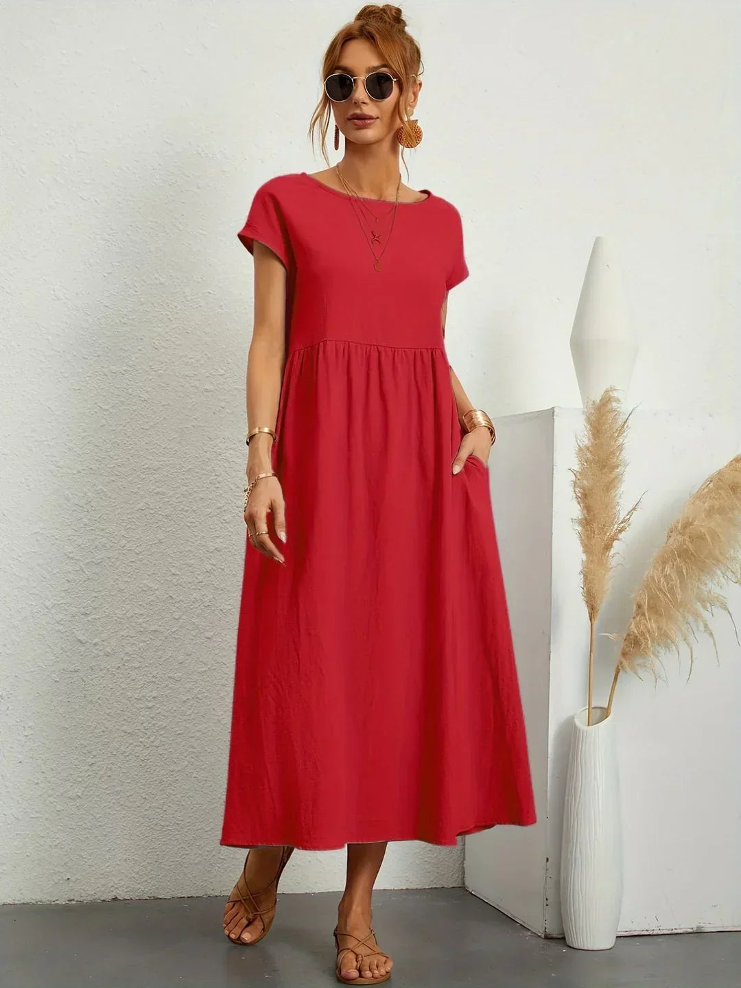 Gabrielle | Vestido midi fluido de elegancia atemporal
