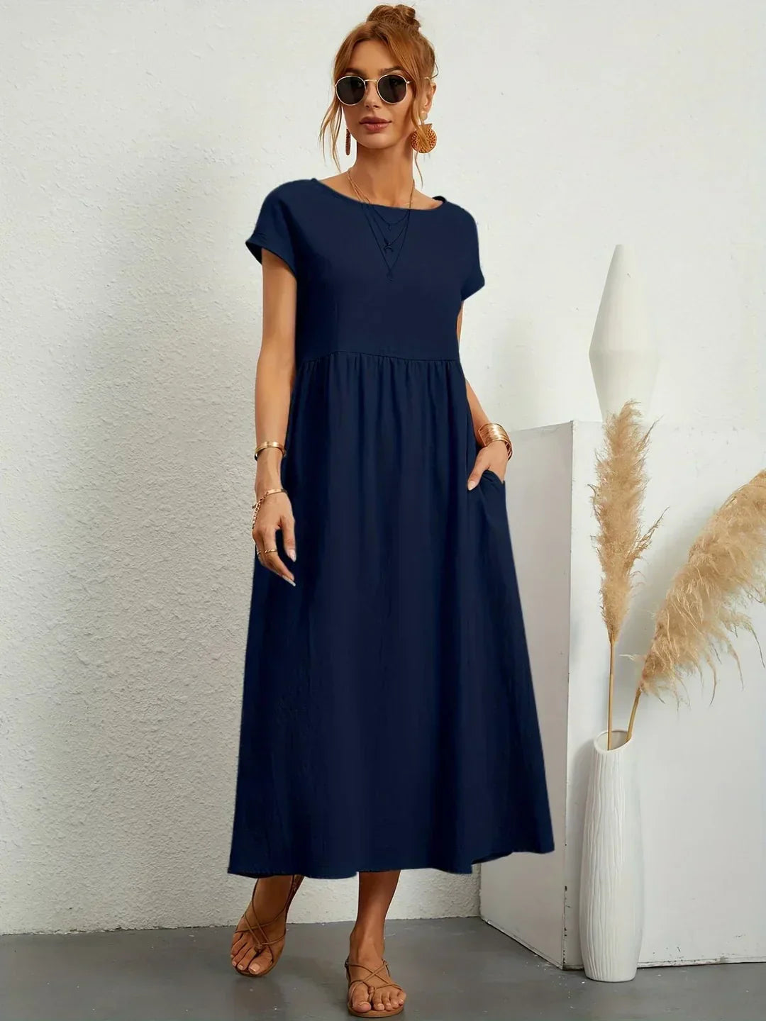 Gabrielle | Vestido midi fluido de elegancia atemporal