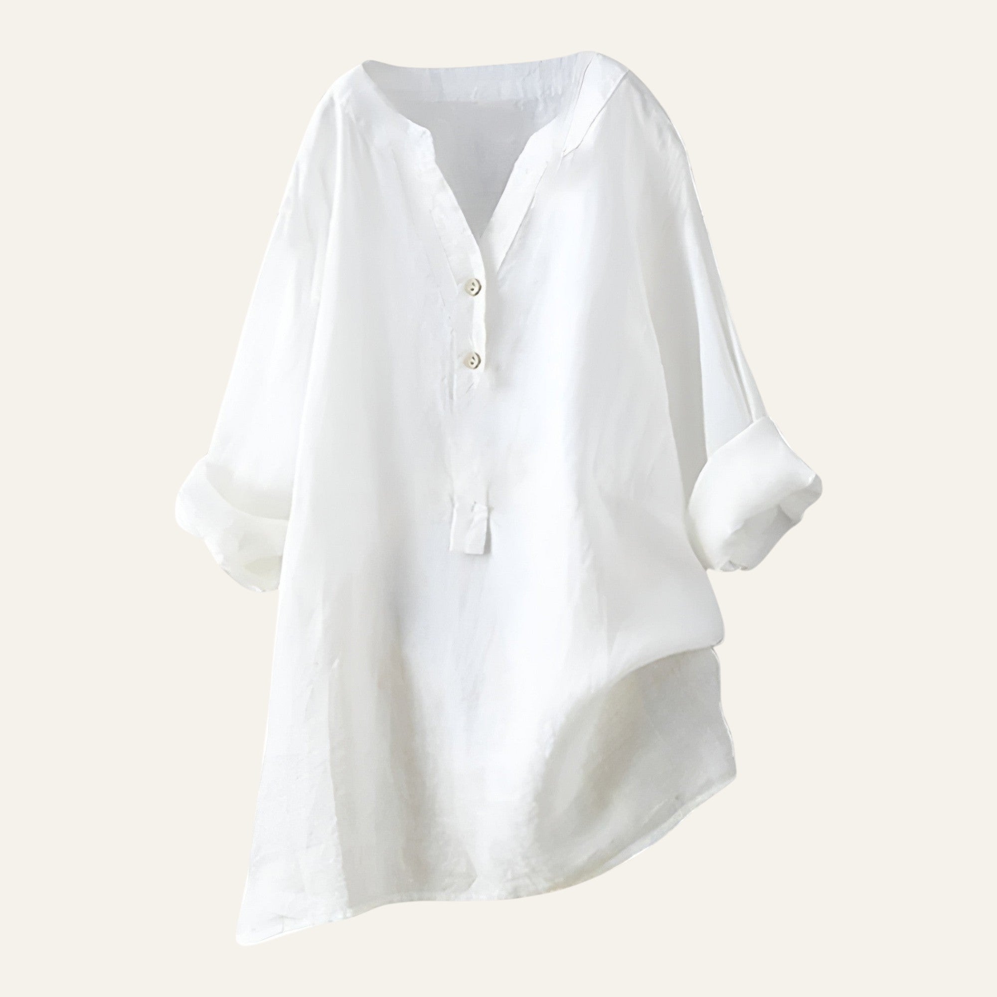 BLUSA LIGERA CON CIERRE DE BOTONES