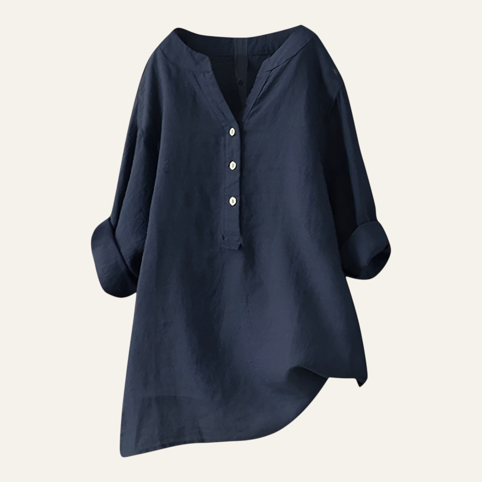 BLUSA LIGERA CON CIERRE DE BOTONES