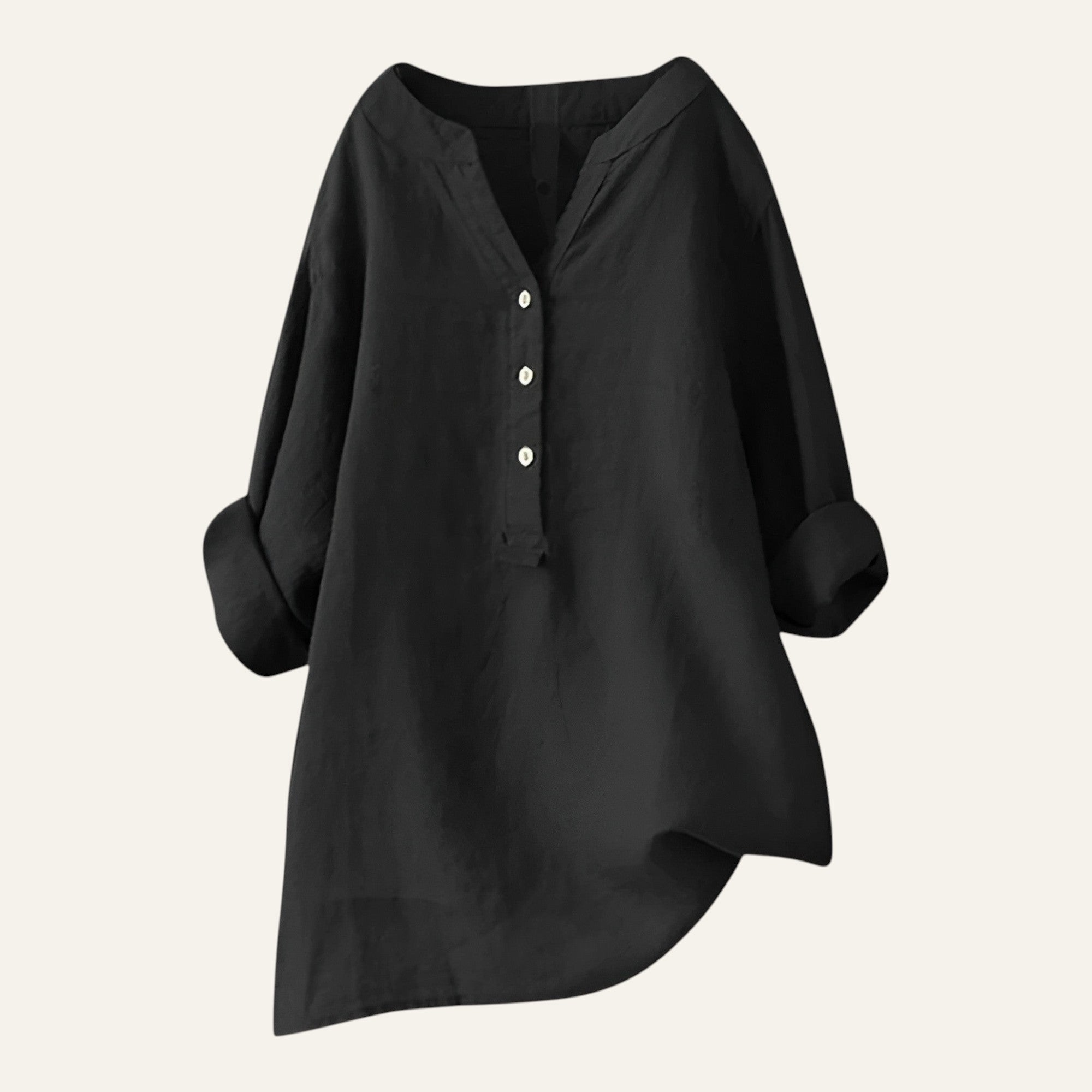 BLUSA LIGERA CON CIERRE DE BOTONES