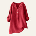 BLUSA LIGERA CON CIERRE DE BOTONES