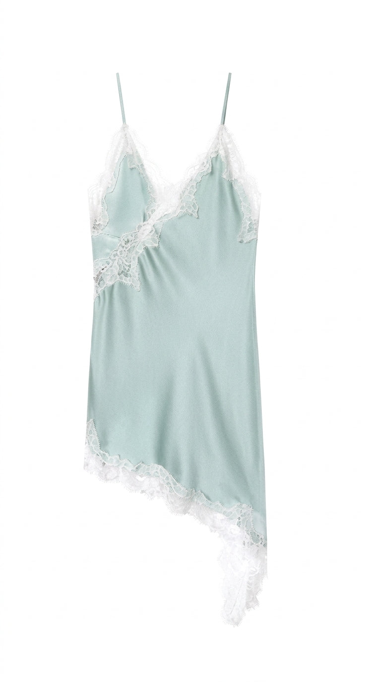 Zamora | Mini vestido de encaje