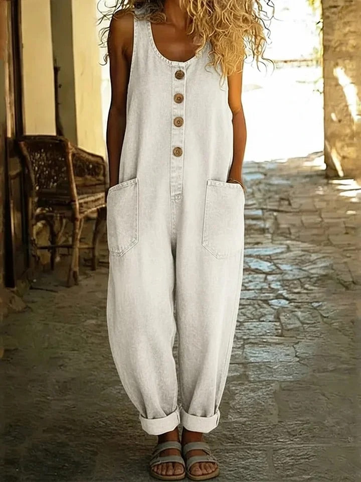 Ruth | Pantalones vaqueros de algodón de estilo vintage