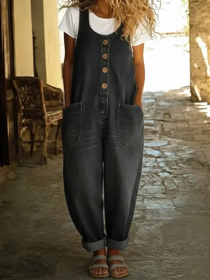 Ruth | Pantalones vaqueros de algodón de estilo vintage