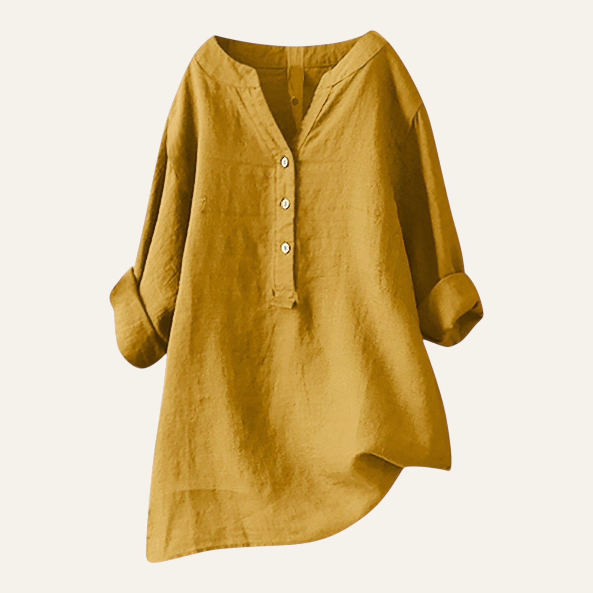BLUSA LIGERA CON CIERRE DE BOTONES